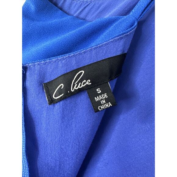 C. Luce Sz Small Sleeveless Maxi Dress Geometric Sundress - Picture 6 of 7